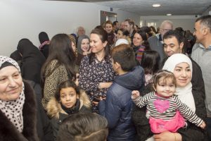 Grote belangstelling bij de opening van de broodvergister